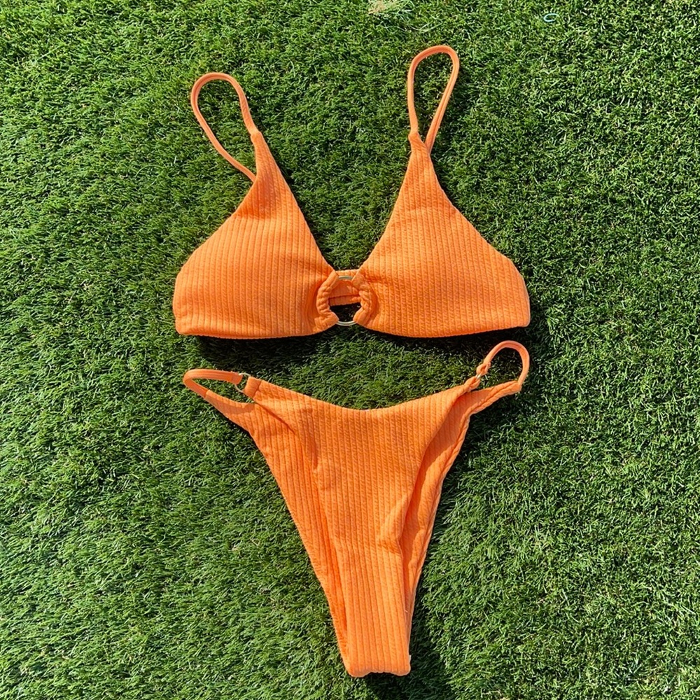 Summer Orange Bikini Size M Ladies